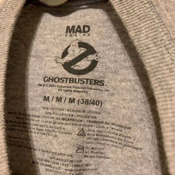 Ghostbusters Size Medium 38/40 T-Shirt - Picture 3 of 3